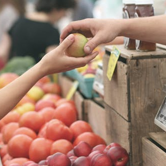 Image representant un marché
