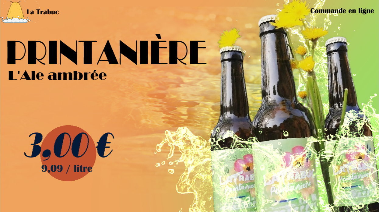 Notre biere la Printaniere